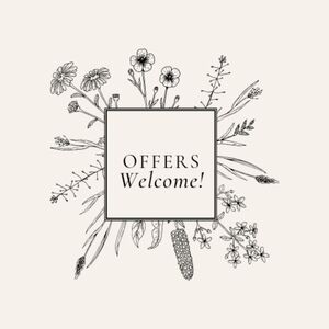 Don't like the price? Make us an offer!